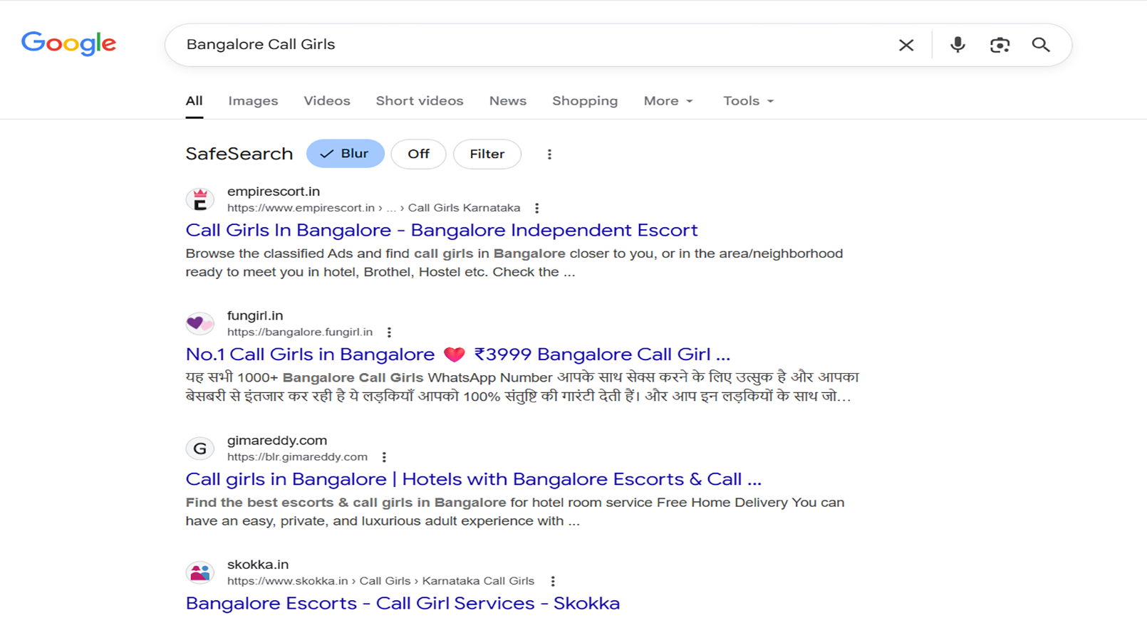 Ahmedabad Call Girls Google's Trusted